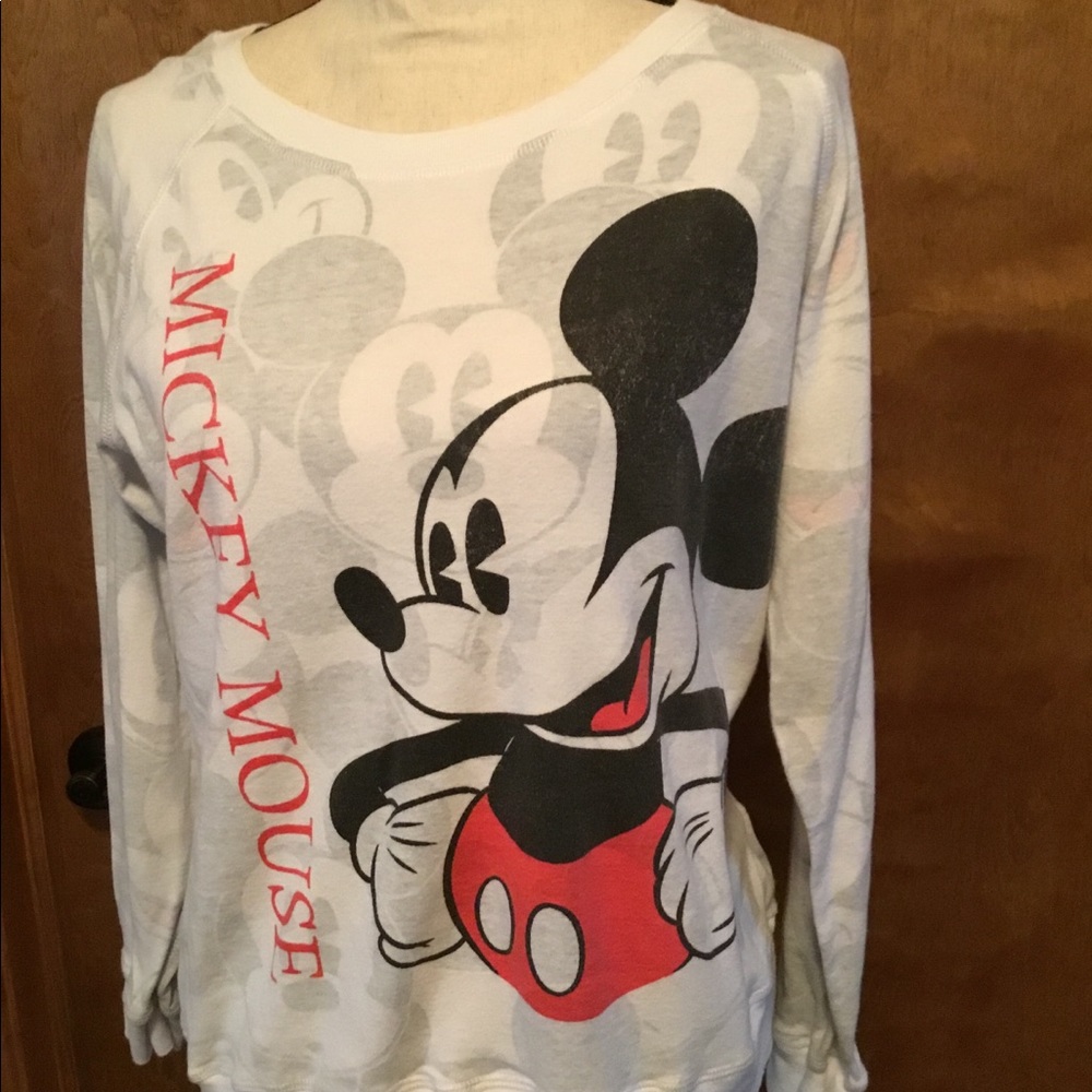 Mickey Mouse reversible light weight sweatshirt